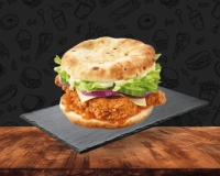 Naan Chicken Burger